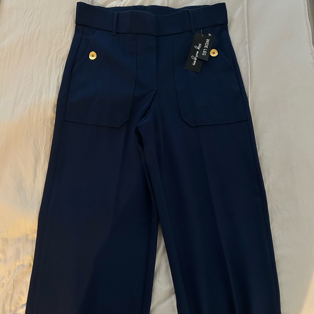 Blue Trousers with Nautical Flair